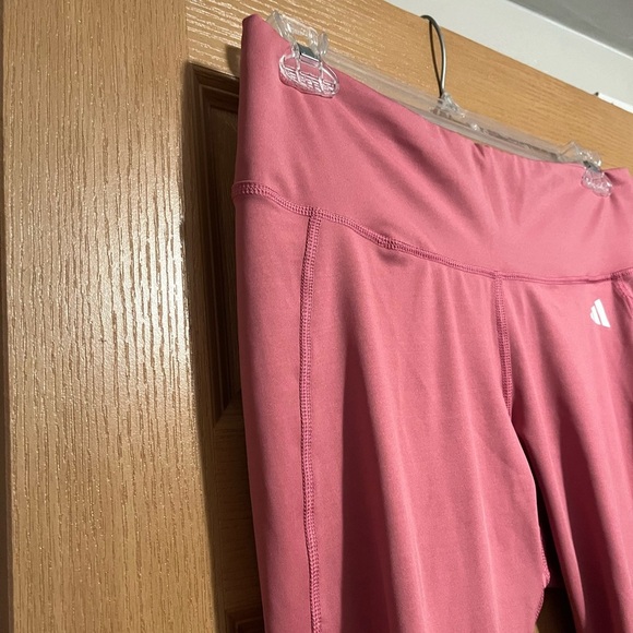 Plus Size adidas Optime Stash Pocket 7/8 Training Leggings - Picture 5 of 10